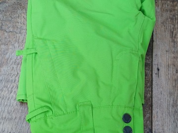 Winter sports: Boys Lime Green Quiksilver Ski Trousers