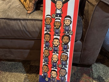 Selling with online payment: Team USA Skate Deck by Zeeb Labs