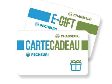Vente: e-Carte cadeau pecheur.com (150€)