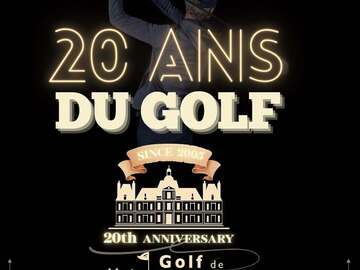 News: Venez fêter les 20 ans du Golf le 05.07 