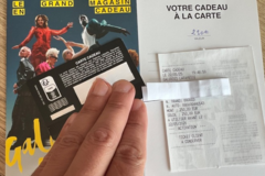 Vente: Carte cadeau Galeries Lafayette (250€)