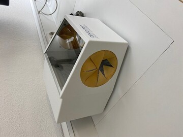 Gebruikte apparatuur: Denro-Prep dust cabinet