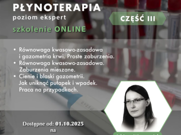 Kurs: Płynoterapia - część III 