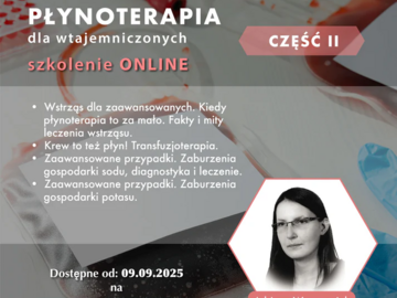 Kurs: Płynoterapia - część II