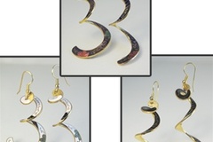 Bulk Lots: 100 pairs-Genuine Closinne Dangle Earrings--$0.99 pr!