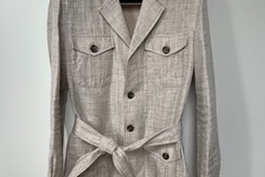 Selling with online payment: [EU] Suitsupply light brown safari jacket, size 34R