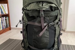 Leier ut (per day): Rinkka Osprey Aether 70 miesten 60+10l