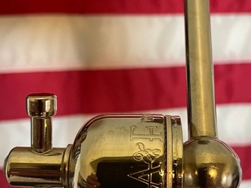 Selling with online payment: A&F Drum Co. Nickel over Brass Straight Cymbal Stand