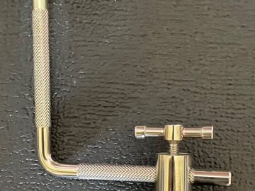 Selling with online payment: A&F Nickel Bass Drum Hoop Clamp with L-Arm