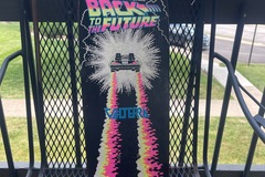 Selling with online payment: 1985 back to the future Valtera skateboard 