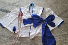 Selling with online payment: Rem Re:Zero - Starting Life in Another World Life Kid Blue Kimono