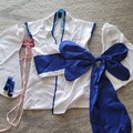 Selling with online payment: Rem Re:Zero - Starting Life in Another World Life Kid Blue Kimono