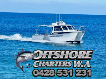 Direct Booking: OffShore Fishing Charters - WA