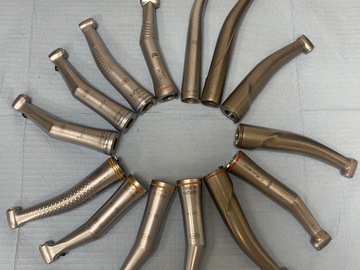 Gebruikte apparatuur: 14st hoekstukken diverse merken waarvan 2st turbines 