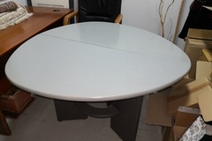 Selling: TABLE CHENE MASSIF + RALLONGE + 4 CHAISES