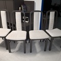 Vente: TABLE CHENE MASSIF + RALLONGE + 4 CHAISES