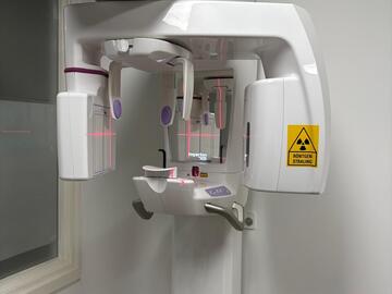Gebruikte apparatuur: MyRay X5 CBCT goedwerkend te zien
