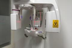 Gebruikte apparatuur: MyRay X5 CBCT goedwerkend te zien