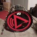 Selling with online payment: DW 18" bass drum custom