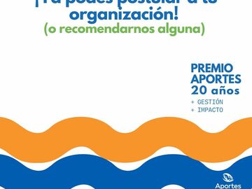 Radar: Premio APORTES 20° años!  