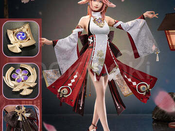 Selling with online payment: Yae Miko Shrine Outfit