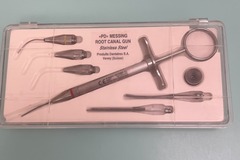 Gebruikte apparatuur: PD Messing Root Canal Gun – RVS