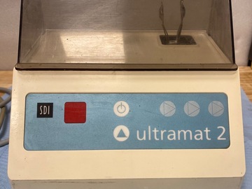 Gebruikte apparatuur: Ultramat 2 