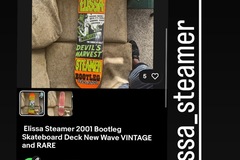 Selling with online payment: Elissa steamer bootleg, new wave deck, devils harvest