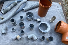 À vendre: lot de manchons, coudes, raccords, flexibles