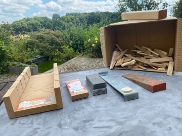 À vendre: onglet + accessoires utiles pour pose plancher