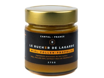 Les miels : Miel Pollen et Propolis