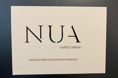 Vente: Carte cadeau massage Nua Paris (130€) 