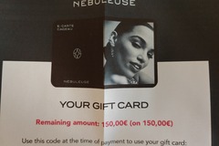 Vente: e-Carte cadeau Nébuleuse bijoux (150€)
