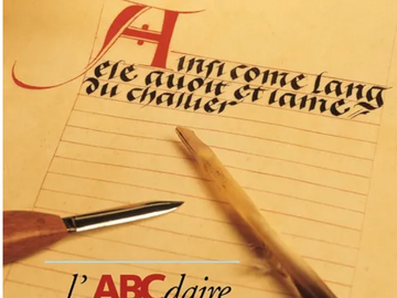 Selling: ADCdaire de la Calligraphie 