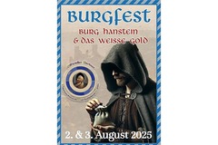Termin: Mittelalterfest Burg Hanstein vom 02.08.25 bis 03.08.25
