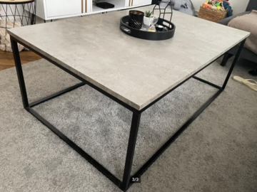 À vendre: Table basse 75x115 couleur béton