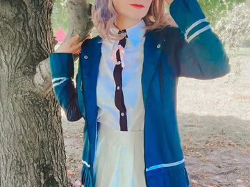 Selling with online payment: Chiaki Nanami Cosplay AND Wig [S]