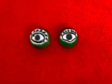 Bulk Lots: 1000 pcs "Evil Eye" Jewelry Beads--$0.10 ea