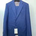 Selling with online payment: [EU] NWT Suitsupply mid blue 3pc suit, size 38R