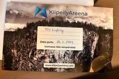 Selling: KiipeilyAreena gift card
