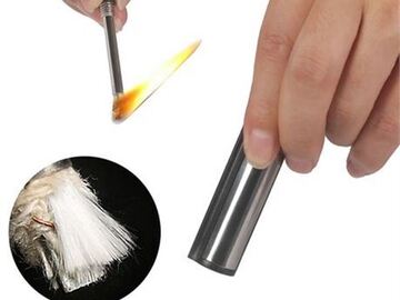 Bulk Lots: 30PCS New Waterproof Permanent Lighter Keychain FREE SHIPPING