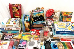 Bulk Lots: 55 Toys Games Puzzles Teddy Bears Dolls...  New Original Package