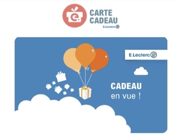 Vente: e-Cartes cadeaux Leclerc (760€)