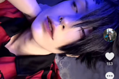 Selling with online payment: Kuroo Haikyuu wig styled 