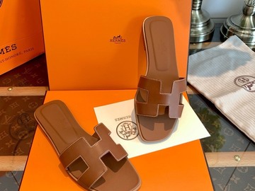 Bulk Lots: 38 HERMES ORAN H Sandals Slippers Classic (6pcs)