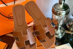 Bulk Lots: 35 HERMES ORAN H Sandals Slippers Classic (6pcs)