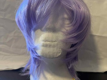 Selling with online payment: Short Light Purple Wig