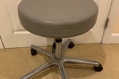 Selling with online payment: Adjustable Stool - Used - Gray