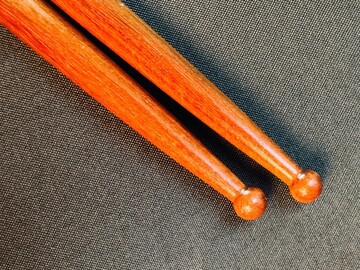 Selling with online payment: Ingrained Instruments Bubinga 2B smooth tip taper beaded tip 