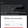 Vente: e-Carte cadeau Netflix (50€)